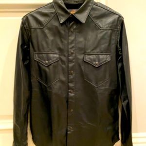 Schott Leather Shirt “M” (brand new)
